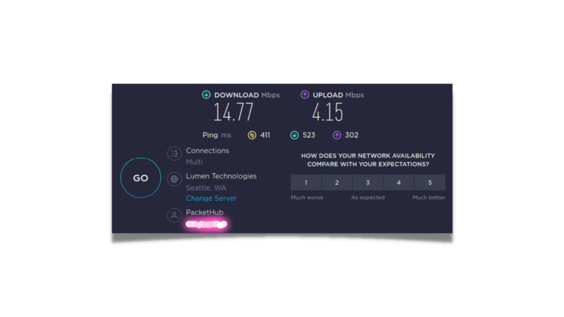 speed test Google vs Ookla vs Xfinity Nutsel