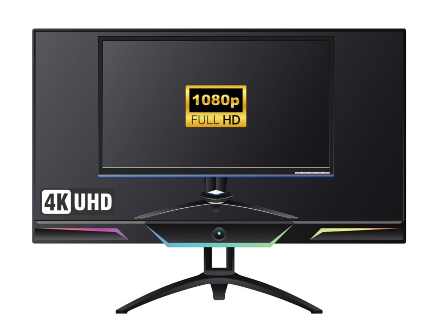 monitor size and resolution